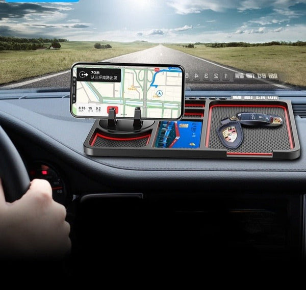 Support de téléphone de Voiture 4 en 1 Tableau de Bord de Voiture Antidérapant - ZINAMI.SHOP