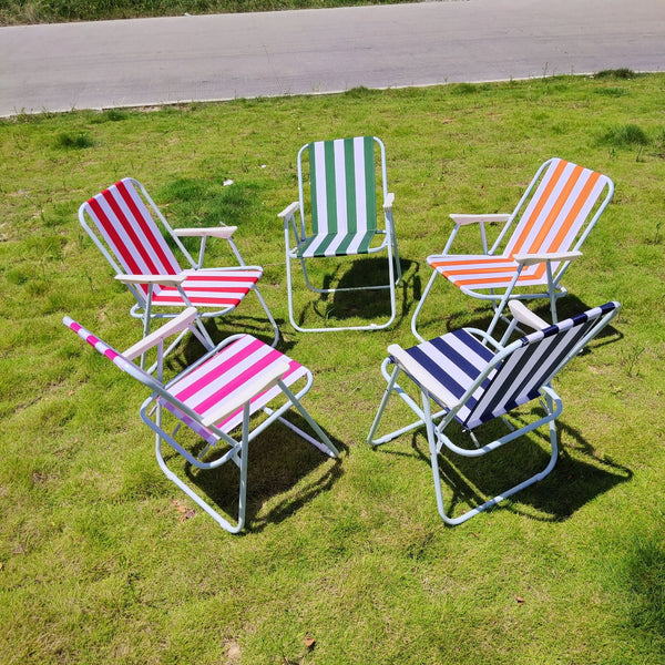 Chaise de camping pixa pliante avec accoudoir - ZINAMI.SHOP