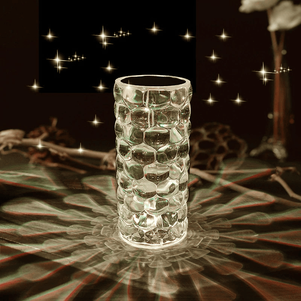 Lampe de table en cristal en forme de larme - ZINAMI.SHOP