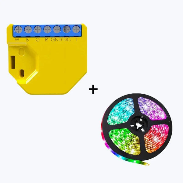 Lumière d'ambiance connectée + Ruban RGB 5M - X - ZINAMI.SHOP