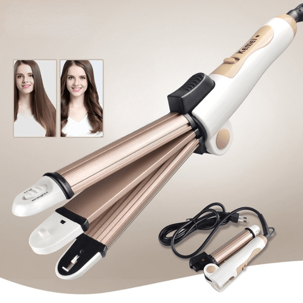 Kemei - Lisseur pliable pour cheveux bouclés - ZINAMI.SHOP