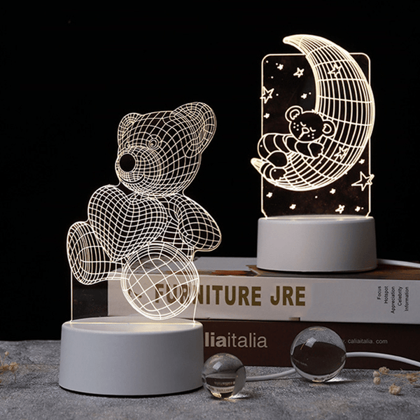 X10 - Lampe 3D décoration - ZINAMI.SHOP