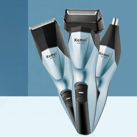 Kemei - Rasoir Électrique Multifonction 3 en 1 - ZINAMI.SHOP