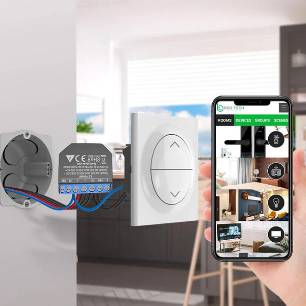 X10 - Contrôleur de rideau connecté - ZINAMI.SHOP