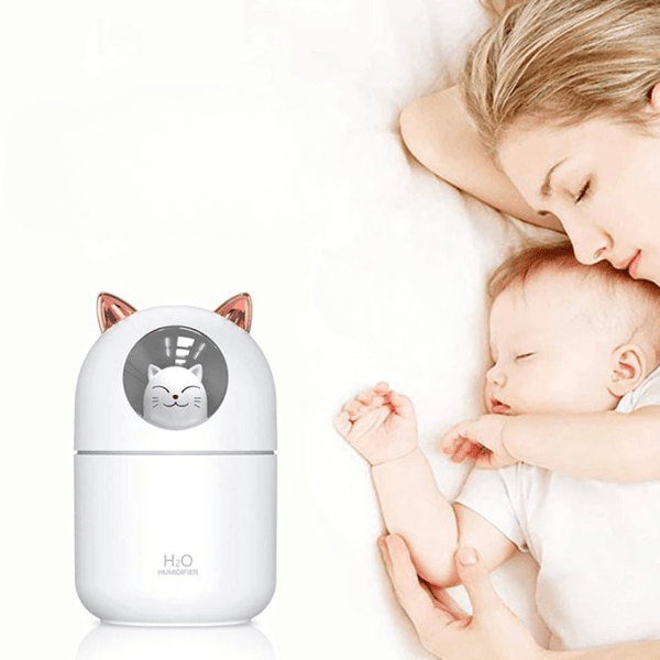 X10 - Humidificateur d'air chat lumineux - ZINAMI.SHOP