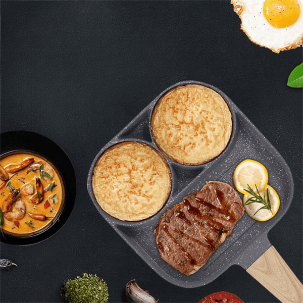 Poêle à multifonction antiadhésive 3 en 1 - ZINAMI.SHOP