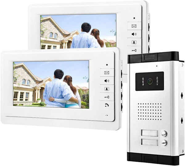 Sonnette vidéo avec 1 caméra de vision nocturne infrarouge - ZINAMI.SHOP