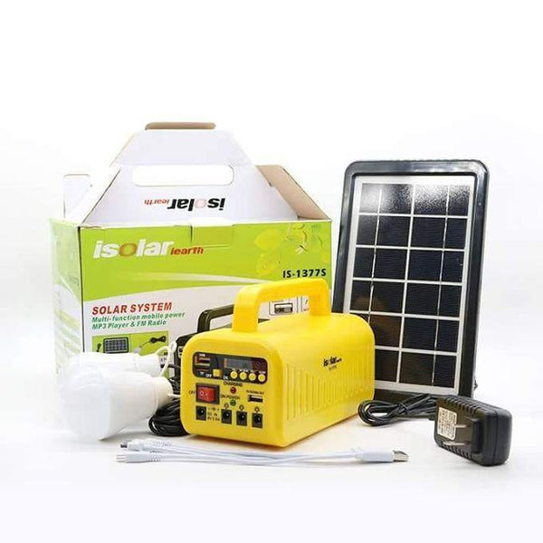 Batterie rechargeable avec panneau solaire - ZINAMI.SHOP