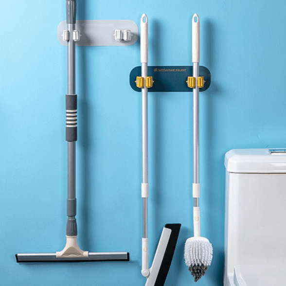 Rangement Balai à Double Crochet - ZINAMI.SHOP