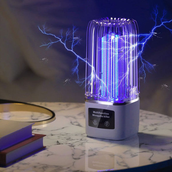 La lumière est une technologie de piégeage 3D pour attirer et tuer les moustiques à un angle de 360 degrés tout au long de la journée - ZINAMI.SHOP